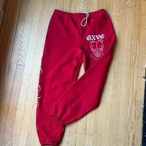Gwen Stefani GXVE jogger sweatpants XL
